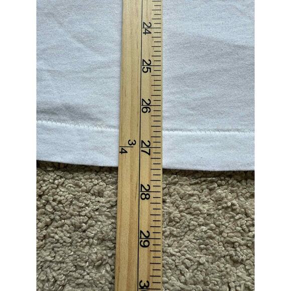 VTG BEST Fruit of the Loom GROOM 95 Single Stitch V-Neck Short Sleeve T-Shirt XL - Picture 5 of 6